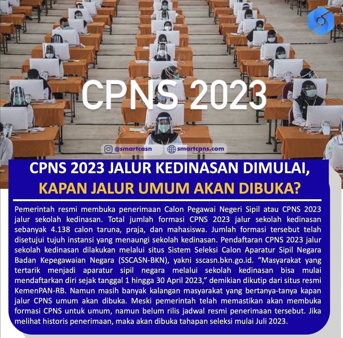 Update Informasi Penerimaan CPNS 2023